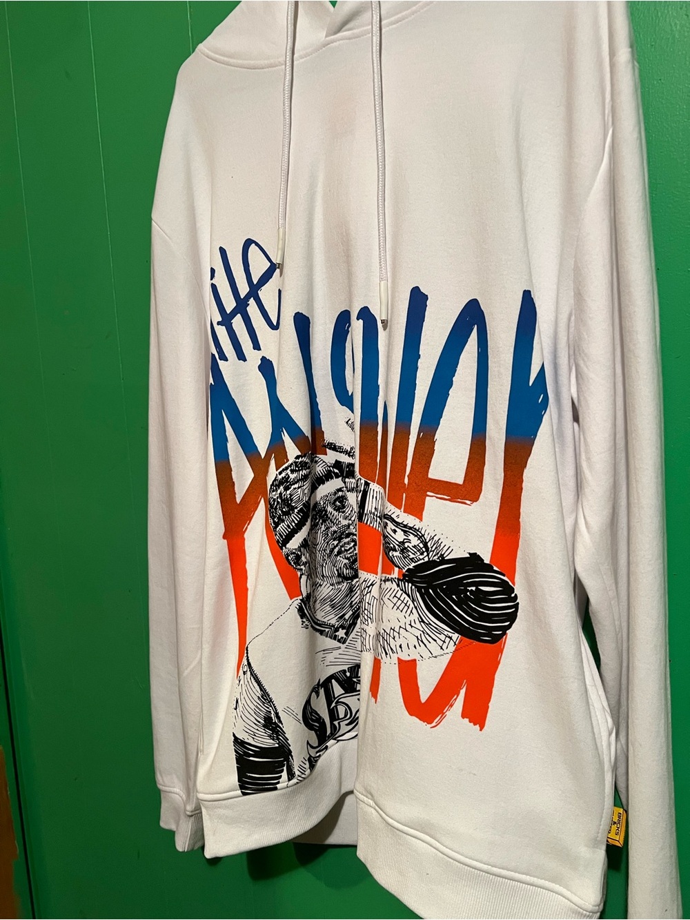 NBA Allen Iverson “The Answer” Bricks&Butter front design hoodie size 2XL